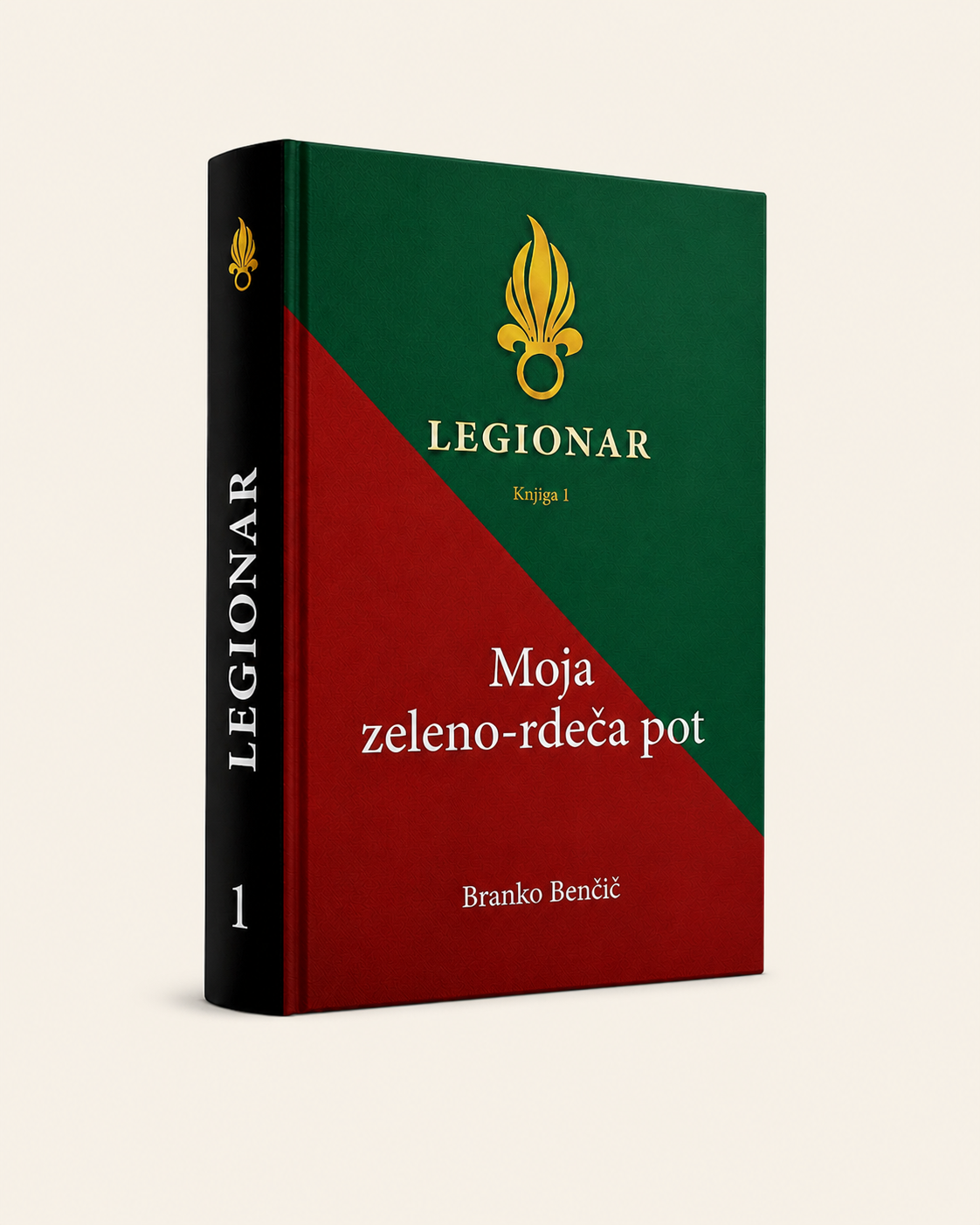 Knjiga LEGIONAR – Moja zeleno-rdeča pot